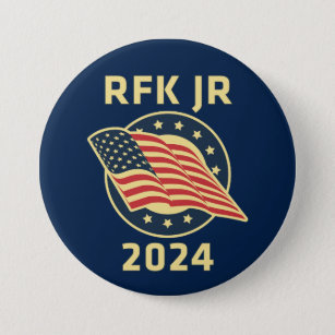 RFK Robert F Kennedy Jr für Präsident 2024 Button