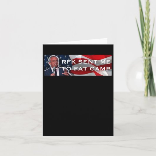 Rfk schickte mich ins Fett-Lager Karte (Vorderseite)