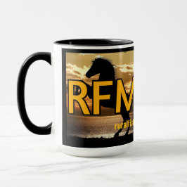 RFM Pferd und Sonnenuntergang/Sonnenaufgang Tasse