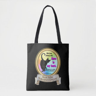 RFSC Royal Feline Shakespeare Company Tote Bag Tasche