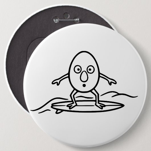 RG RA Egg Art Button (Vorne & Hinten)