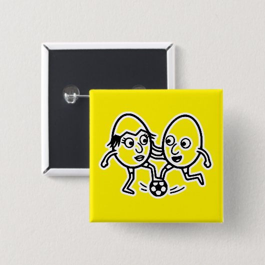 RG RA Egg Art Button (Vorne & Hinten)