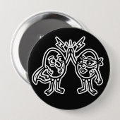 RG RA Egg Art Button (Vorne & Hinten)