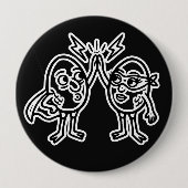 RG RA Egg Art Button (Vorderseite)