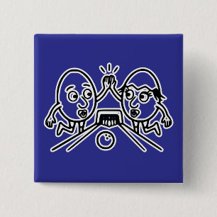 RG RA Egg Art Button