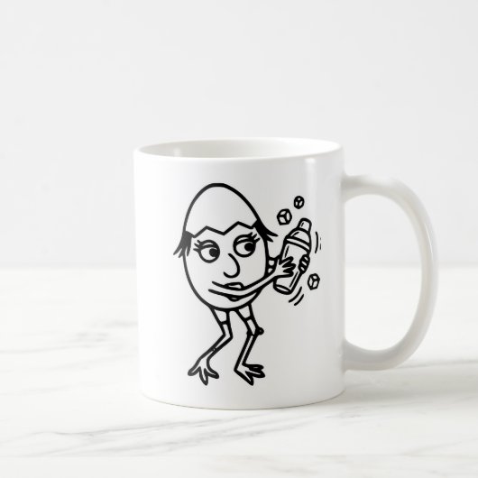 RG RA Egg Art Kaffeetasse (Rechts)