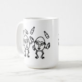 RG RA Egg Art Kaffeetasse (Vorderseite Links)