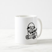 RG RA Egg Art Kaffeetasse (VorderseiteRechts)