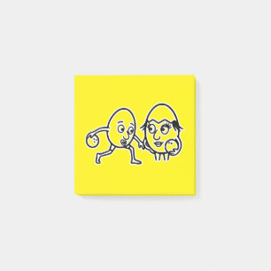 RG RA Egg Art Post-it Klebezettel