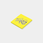 RG RA Egg Art Post-it Klebezettel (angewinkelt)