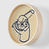 RG RA Egg Art Uhr (Winkel)
