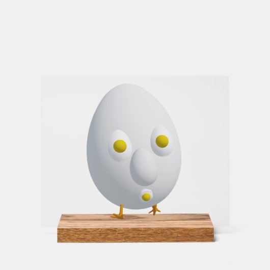 RG RA Ei-Kunst Acrylschild (Vorderseite)