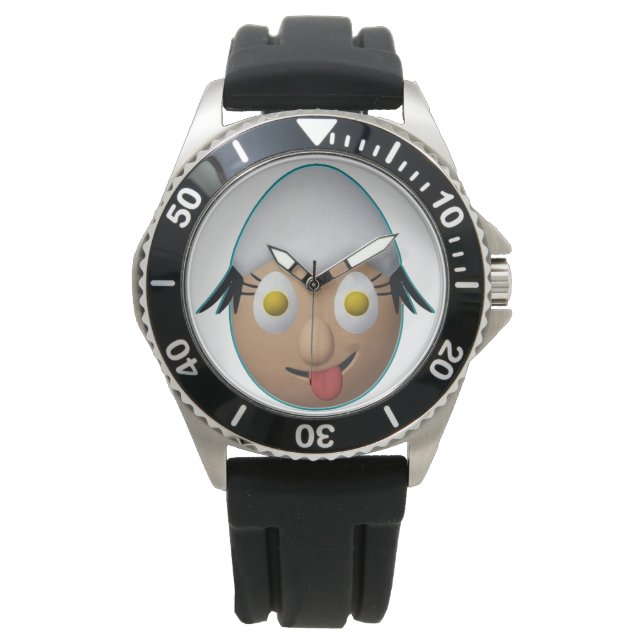 RG RA Ei-Kunst Armbanduhr (Vorderseite)