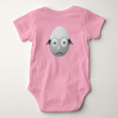 RG RA Ei-Kunst Baby Strampler (Rückseite)