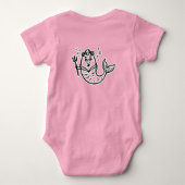 RG RA Ei-Kunst Baby Strampler (Rückseite)