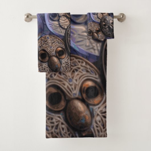 RG RA Ei-Kunst Badhandtuch Set (Insitu)