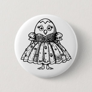 RG RA Ei-Kunst Button
