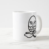 RG RA Ei-Kunst Jumbo-Tasse (Vorderseite Rechts)