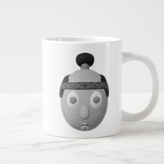 RG RA Ei-Kunst Jumbo-Tasse (Rechts)