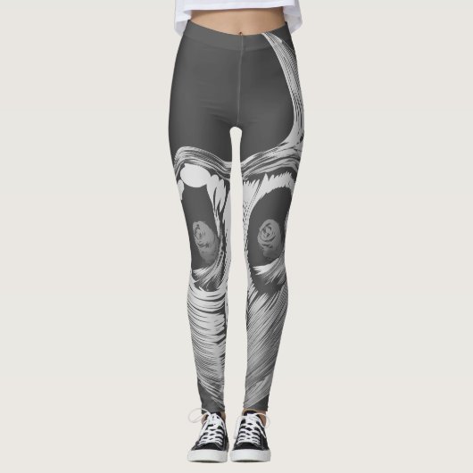RG RA Ei-Kunst Leggings (Vorderseite)