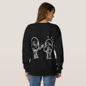 RG RA Ei-Kunst Sweatshirt (Schwarz voll)