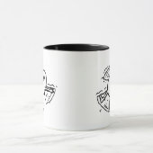 RG RA Ei-Kunst Tasse (Zentrum)