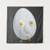 RG RA Ei-Kunst Wandteppich (Vorderseite)