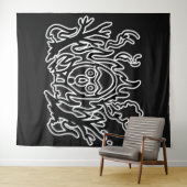 RG RA Ei-Kunst Wandteppich (Beispiel (Horizontal))