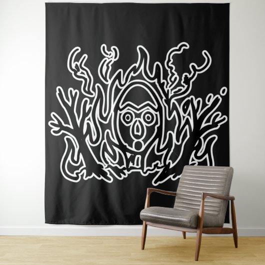 RG RA Ei-Kunst Wandteppich (Beispiel)