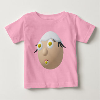 RG & RA Quirky Egg Character Cute Design Baby T-shirt