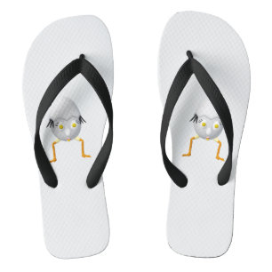 RG & RA Skurriles Ei-Charakter Süßes Design Badesandalen