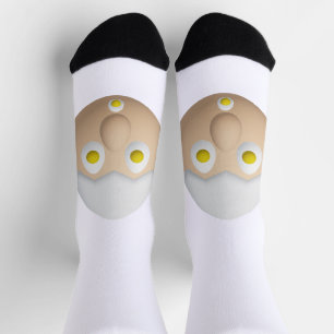 RG & RA Skurriles Ei-Charakter Süßes Design Socken