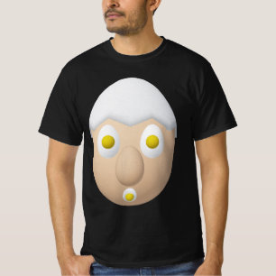 RG & RA Skurriles Ei-Charakter Süßes Design  T-Shirt