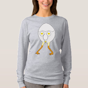 RG & RA Skurriles Ei-Charakter Süßes Design T-Shirt