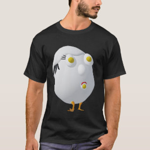 RG & RA Skurriles Ei-Charakter Süßes Design T-Shirt