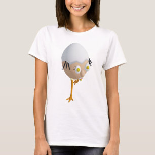 RG & RA Skurriles Ei-Charakter Süßes Design T-Shirt