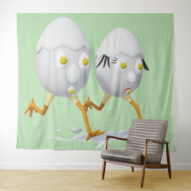 RG & RA Skurriles Ei-Charakter Süßes Design