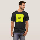 Rg - Reggae Funny Chemistry Element Symbol T-Shirt (Vorne ganz)