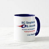 RG Stephens u. Mitarbeiter, Busine… Tasse (VorderseiteRechts)