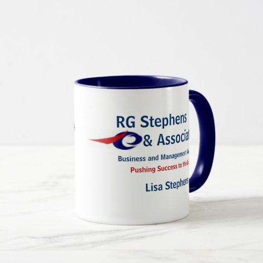 RG Stephens u. Mitarbeiter, Busine… Tasse (VorderseiteRechts)