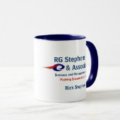 RG Stephens u. Mitarbeiter, Busine… Tasse (VorderseiteRechts)