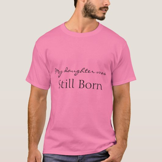 RGA Pregnany und Säuglings-Verlust, T-Shirt (Vorderseite)