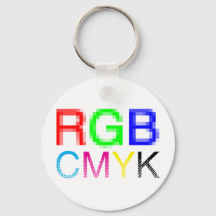 RGB CMYK SCHLÜSSELANHÄNGER