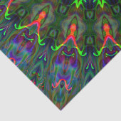 rgb colored mandala seidenpapier (Detail)