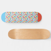 RGB Doodle Skateboard (Horizontal)