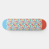RGB Doodle Skateboard (Horizontal)
