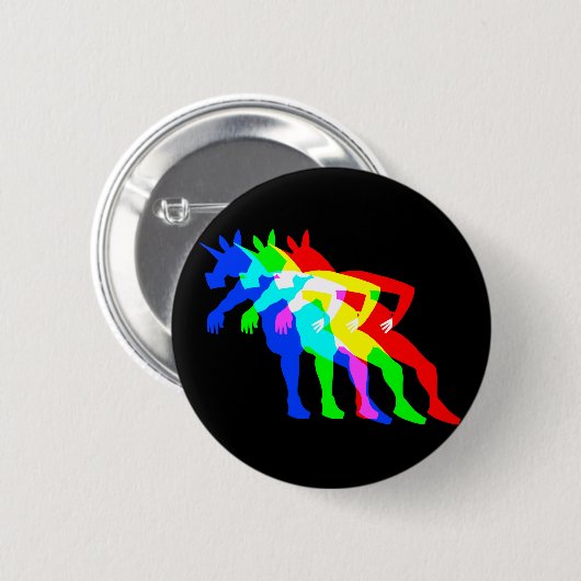 Rgb-Einhorn V02 Button (Vorne & Hinten)