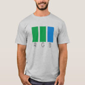 RGB - Green Green Blue T-Shirt (Vorderseite)