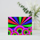 RGB-Hintergrundpapier Postkarte (Stehend Vorderseite)