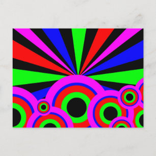 RGB-Hintergrundpapier Postkarte